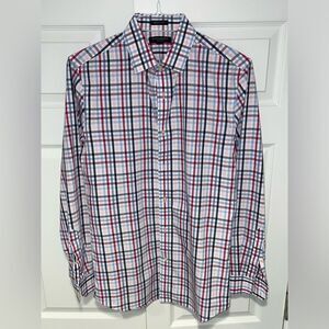 Banana Republic Men’s Non-Iron Grant Fit Dress Shirt Size M 15-15 1/2